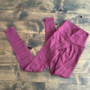 Lululemon Wonder Under Maroon